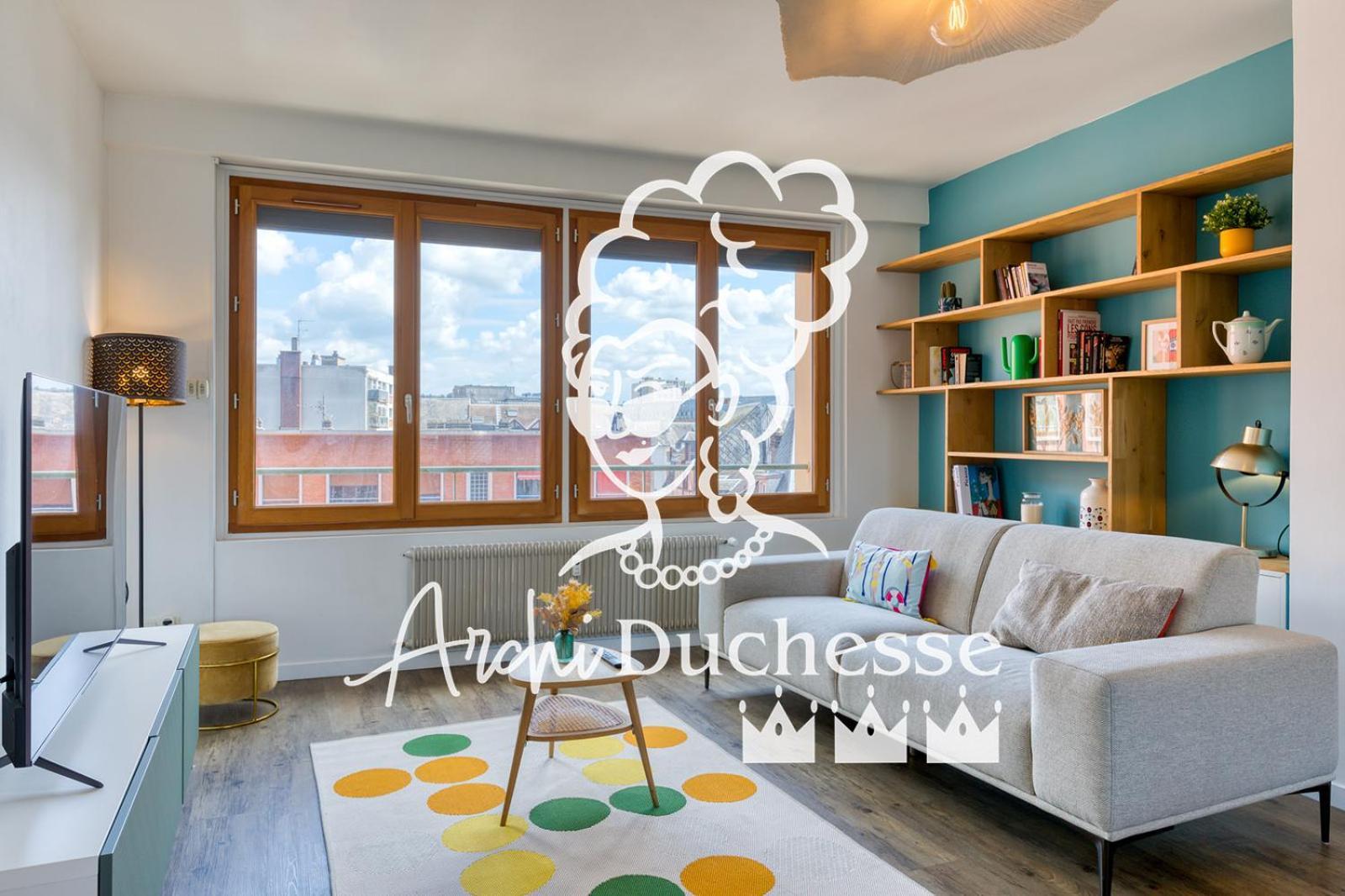 Апартаменты Juliette : *Logement Avec Balcon* Руан Экстерьер фото